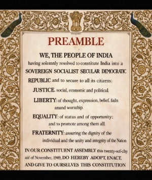 Indian Constitution Preamble